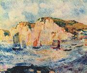 Pierre-Auguste Renoir Meer und Klippen oil painting artist